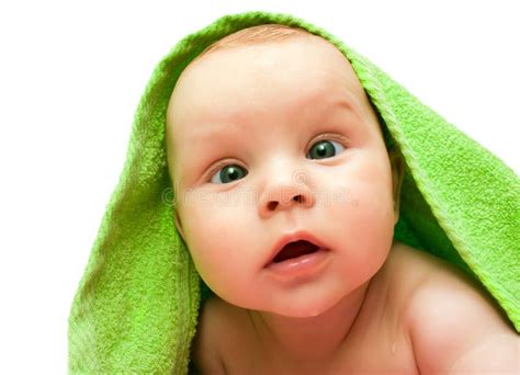 Green Eyes Baby Stock Photo Image Of People Child Cheerful 8207920
