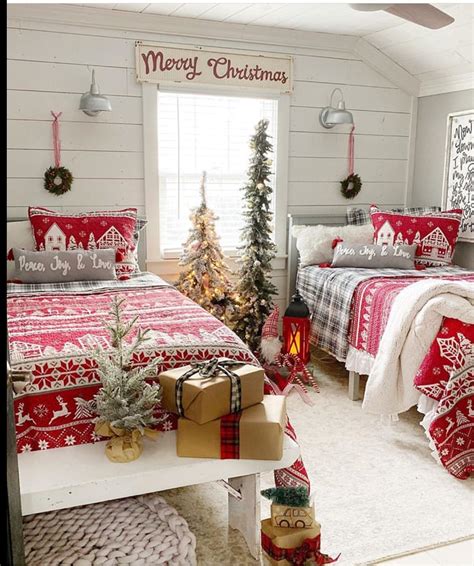 30 Christmas Decor For Bedroom Decoomo