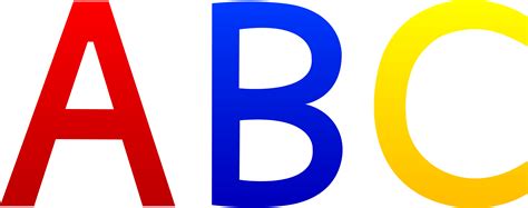 Free Abc Text Cliparts Download Free Abc Text Cliparts Png Images