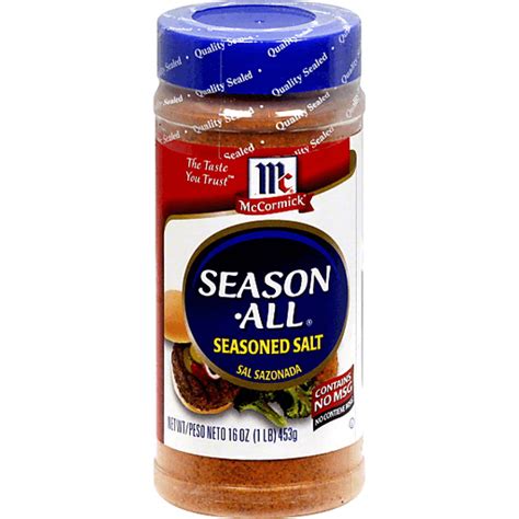 The soup is rich and creamy and with all the different cook for 5 minutes, seasoning with salt, pepper, and cajun spice. McCormick Season All Seasoned Salt | Salt, Spices ...