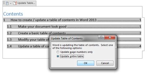 They are a great way to keep your writing whatever your situation, a contents list can improve navigation and make your document shine. How to create table of contents (TOC) in Microsoft Word ...