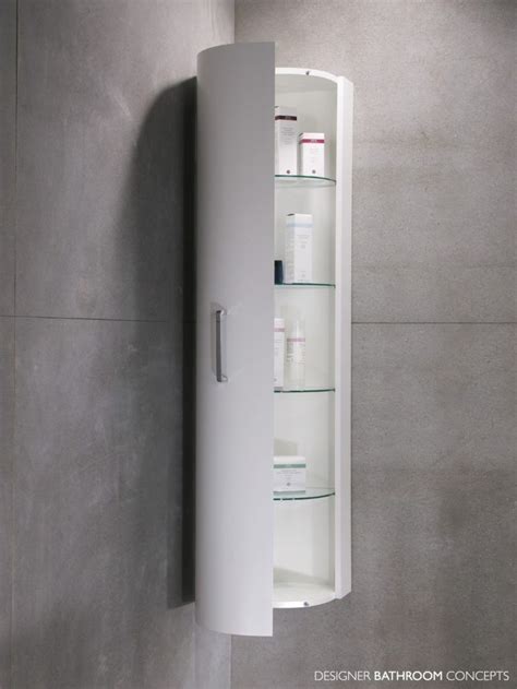 White bathroom wall storage cabinet with 2 doors. Bathroom Wall Cabinets High Gloss White | Corner storage ...