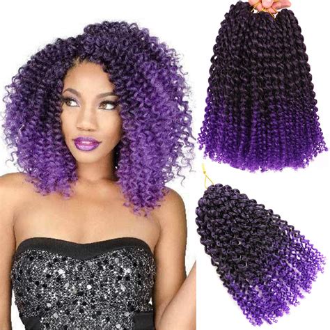 Buy 10 Inch Short Passion Twist Hair 8 Bundles Marlybob Crochet Hair