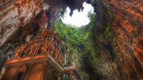 Nature Landscape Architecture Trees Rock Malaysia Cave Hdr
