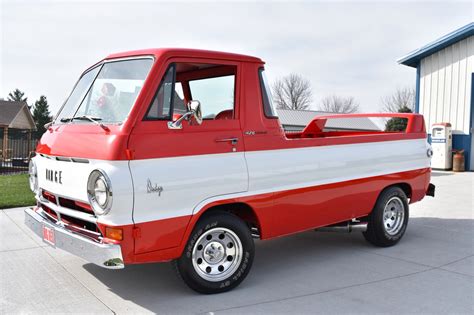 1965 Dodge A100 Custom Pickup Front 34 235386