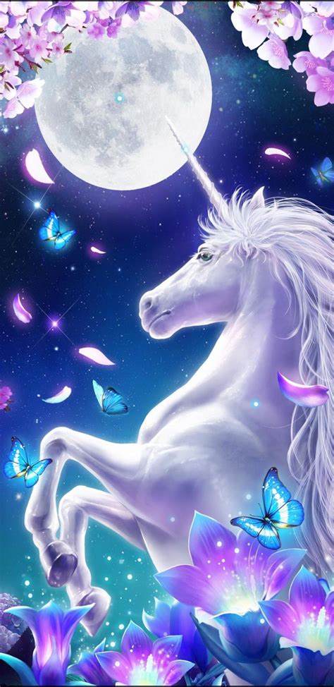 Pin By Nicolemaree77 On Unicorn Pegasus Wallpaper Unicorn Painting