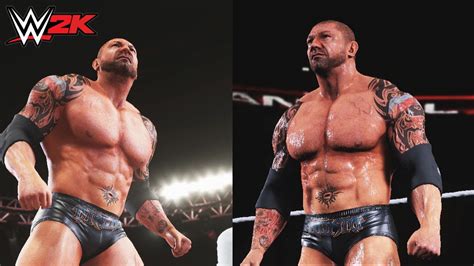 WWE 2K19 PC Mods Batista 10 Attire With Better Model YouTube