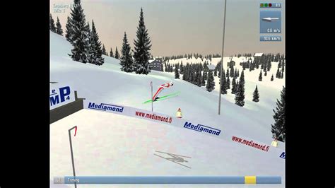 Poradnik Gra Deluxe Ski Jumping DSJ Jak skakać daleko YouTube