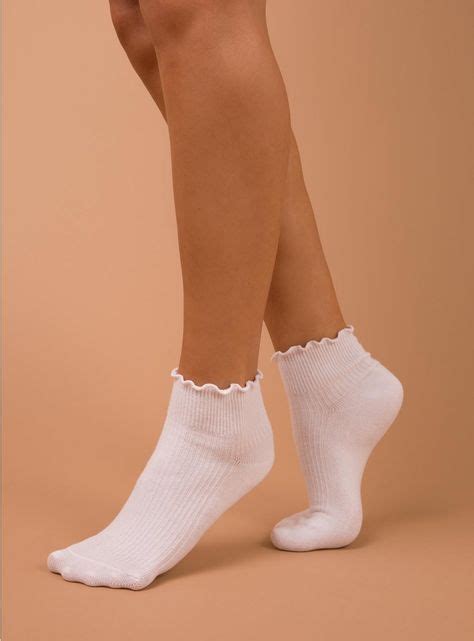 ribbed ruffle socks white sock outfits frilly socks socks aesthetic