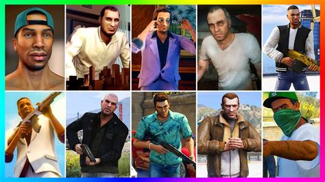 Top 10 Grand Theft Auto Characters Of All Time Ranked Youtube