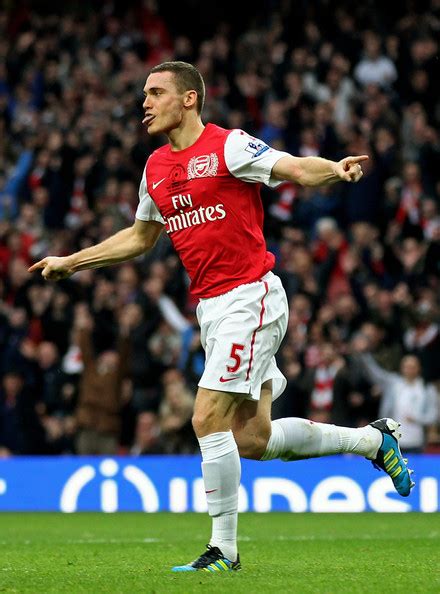 Thomas vermaelen joined barcelona from arsenal for £15million. Thomas Vermaelen Photos Photos - Arsenal v West Bromwich ...