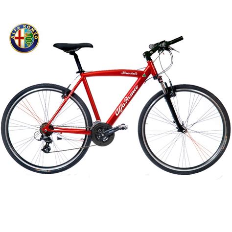 Al-str-003 alfa romeo bicycle alfa romeo logo, urban cycling, bicycle