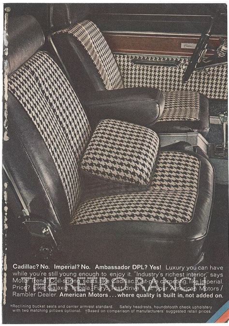 Houndstooth Automotive Upholstery Fabric Upholstery