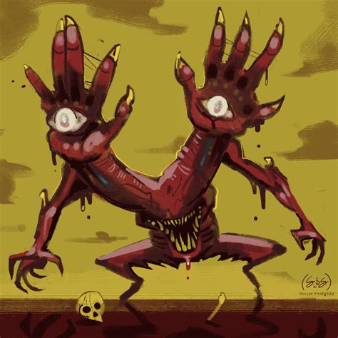 Flesh Monsters: Biggie Hands by MisterFeelgood on DeviantArt