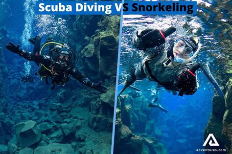 Snorkeling Vs Scuba Diving What S The Difference