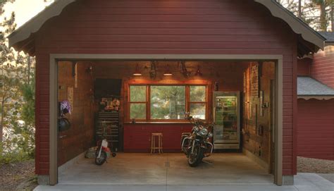 Rustic Style Cabin Garages Rustic Crafts And Diy