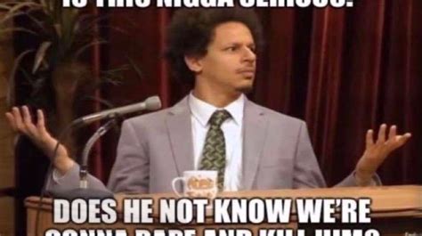 Eric André Shrug Does He Not Know Image Gallery List View Know Your Meme