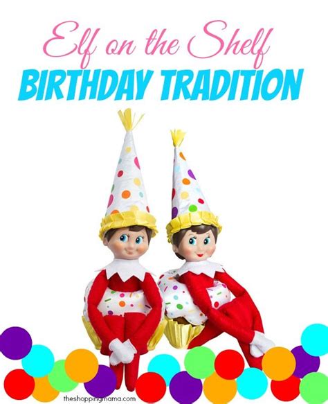 Printable elf on the shelf happy birthday
