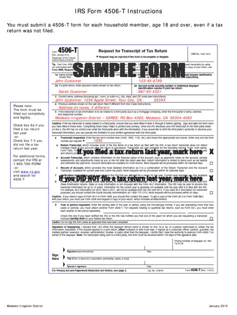 4506 T Fillable Form Printable Forms Free Online