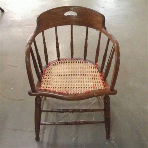 Each piece is somewhat of a timeless item. Weaving the Rattan chair. #furniture #restoration ...