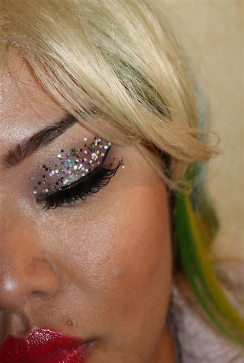 Disco Eyes · A Glitter Eye · Makeup Techniques On Cut Out Keep