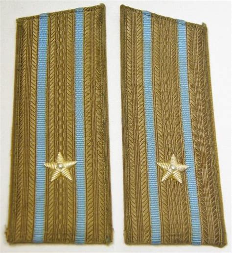 International Badges And Insignia Pair Of Russian Air Force Major Rank