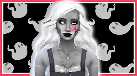 The Sims 4 Ghost Halloween Cas Youtube