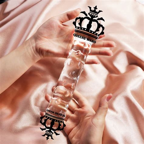 Giant Glass Dildo Transparent Glass Wand Temperature Play Etsy