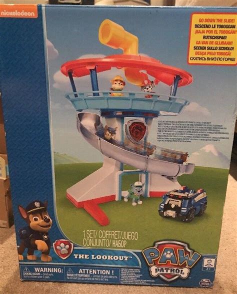 Paw Patrol The Lookout Playset With Chase 1924334643