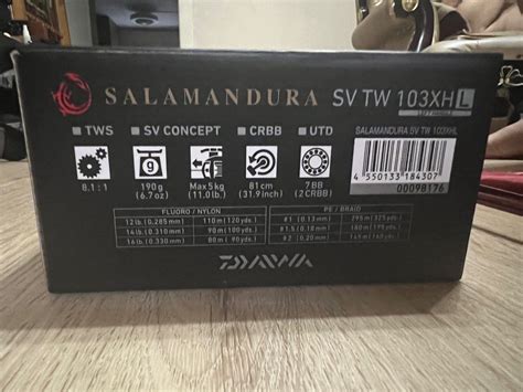 Daiwa Salamandura Full Set Sports Equipment Fishing On Carousell