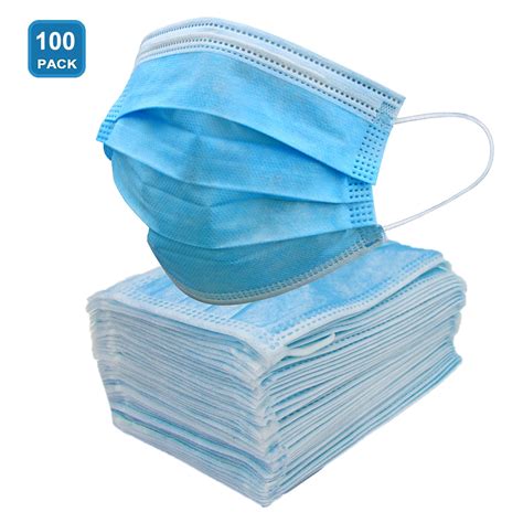 3 Ply Disposable Face Mask 100 Pack