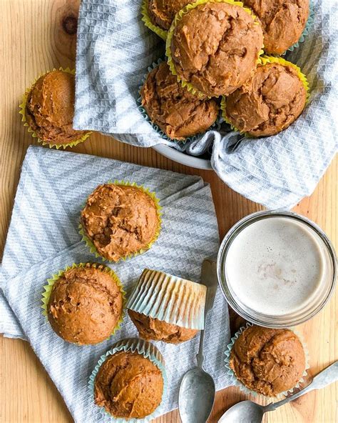 Pumpkin Spice Muffins Using Cake Mix Two Ingredients The Edgy Veg