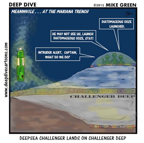 Deep Dive Cartoons By Mike Green 486 Deepsea Challenger