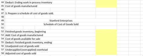 In cell c2 i selected 3 as i want to spread each cost over 3 years. Solved: 1 Stanford Enterprises Uses Job-order Costing 2 Th ...