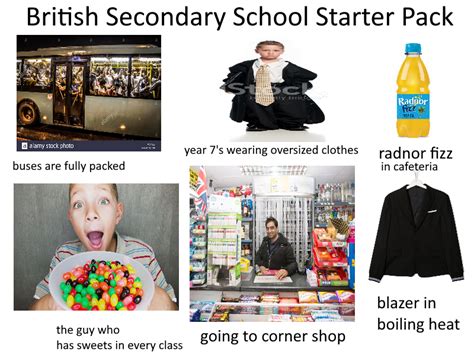 British Secondary School Starter Pack Rstarterpacks