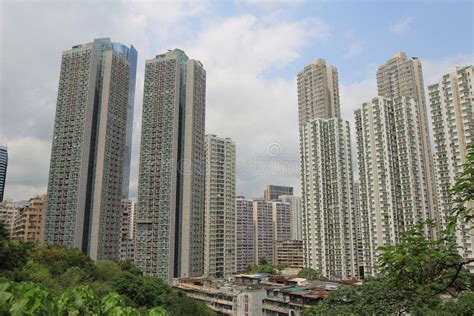 Fancy Apartment Building In Hong Kong Editorial Image Image Of Estate