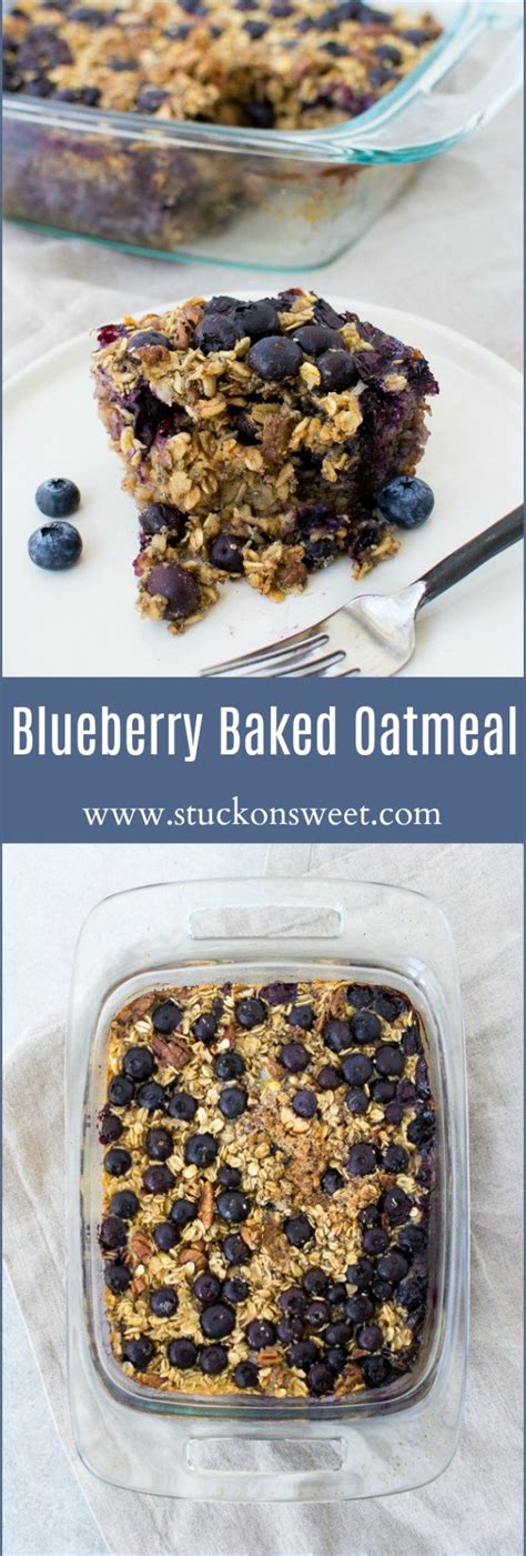 Every morning for the past 7 days, i feel. Blueberry Baked Oatmeal | Recipe | Blueberry recipes low ...