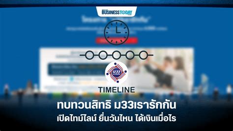 วันนี้ (22 มี.ค.) จะเป็นวันแรก ที่โครงการ ม.33 เรารักกัน จะโอนเงิน เข้าสู่ระบบ จำนวน 1,000 บาท ม 33 เรา รัก กัน ได้ เงิน วัน ไหน / กระทรวงการคลังแจง เช็ค ...