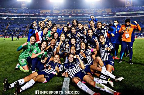 Rayadas De Monterrey Se Coronan Campeonas De La Liga Mx Femenil