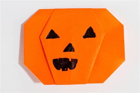 Easy Pumpkin Origami — All For The Boys