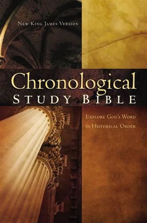 Chronological Study Bible Nkjv By Thomas Nelson Hardcover