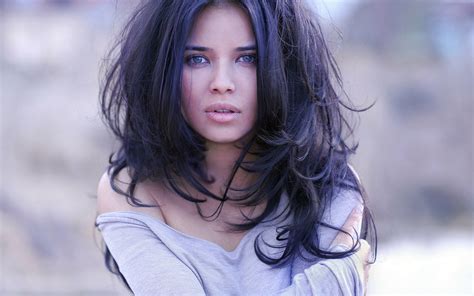 But way deep down she's a lost soul searching. women, Dark Hair, Brown Eyes, Face Wallpapers HD / Desktop ...