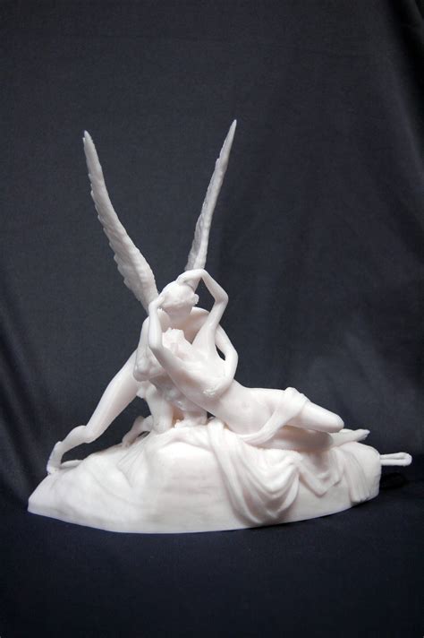 3d Printable Psyche Revived By Cupids Kiss At The Louvre Paris By