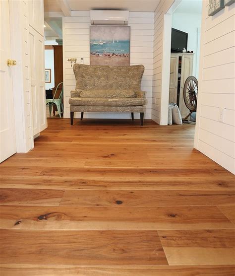 Custom hickory wide plank flooring | vermont plank flooring. Wide Plank Flooring | Hickory Pecan | Wood floors wide ...