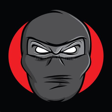 Ninja Face Stock Vector Illustration Of Icon Masked 39668375