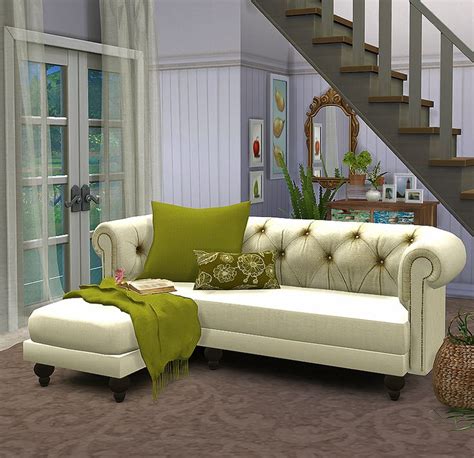 Blackcatphoenix Love Seat Sims 4 Cc Furniture Furniture