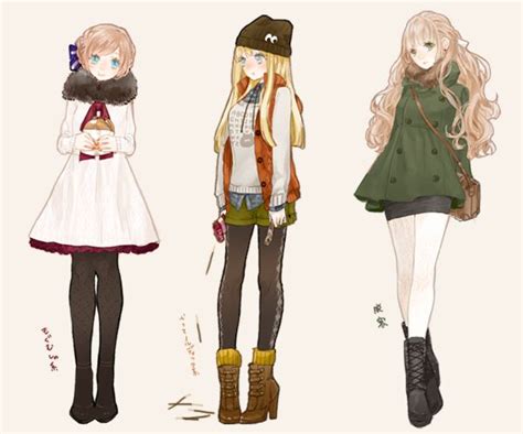 Tons of awesome winter anime wallpapers to download for free. 「Clothes」おしゃれまとめの人気アイデア｜Pinterest｜Jacqueline Vicente | マンガ ...