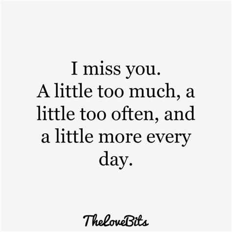 50 Cute Missing You Quotes To Express Your Feelings Thelovebits Artofit