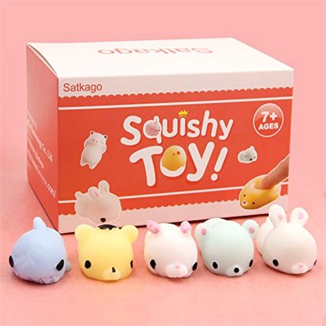 Mochi Squishy Toys Satkago Squishies 20 Pcs Mini Squishies Squishys