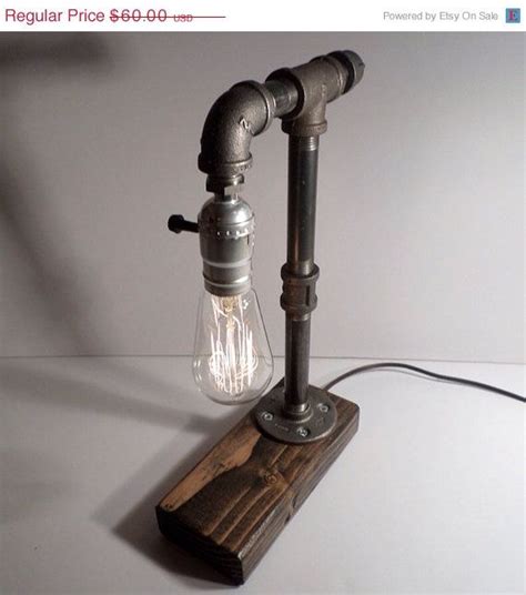Table Lamp Desk Lamp Edison Steampunk Lamp Rustic Home Etsy Rustic Lamps Steampunk Lamp Lamp